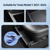 For Tesla Model Y Car Storage Box Under Seat Storage Trays Center Console Cup Holder Organizer Accessories 11pcs/set 2021-2024