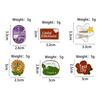 Inspirational Chinese Character Cartoon Brooch: Study Encouragement Enamel Badge for Backpack