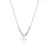 Beades Heart Pendant Necklace For Girls Women Charms Beads Neck Chain Necklaces Cute Chokers Jewelry