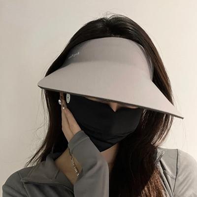 UV Protection Sun Hat Summer Empty Tops Sun Hat 2,023 Internet Celebrity Models Hair Bands Caps Women Outdoor Travel Beach Cap