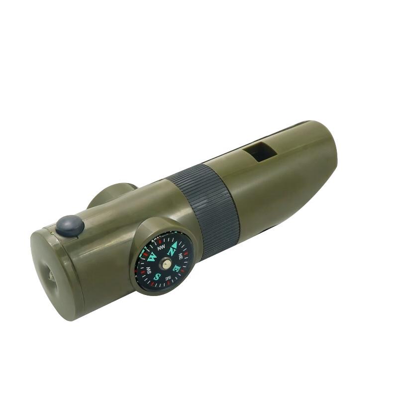 Tactical 7-in-1 Emergency Survival Whistle One Size