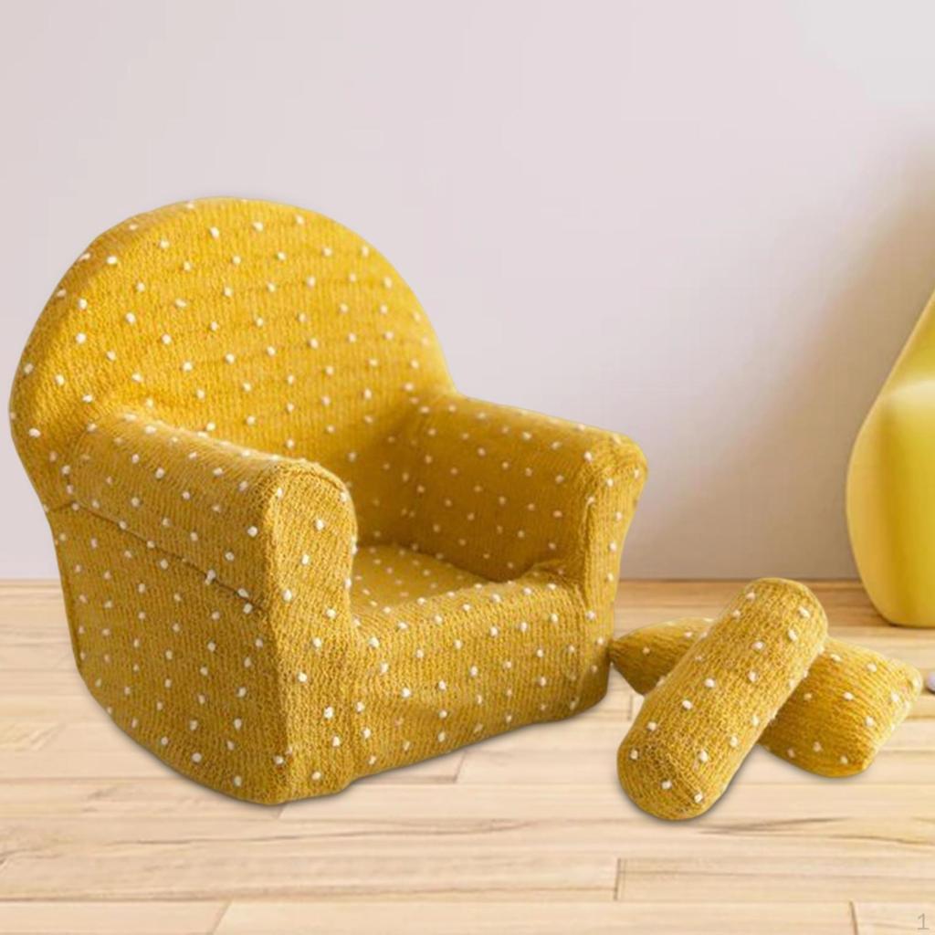 Photography Sofa Decorative with Cushion Pillow, Infant Furniture ,Photography Pose