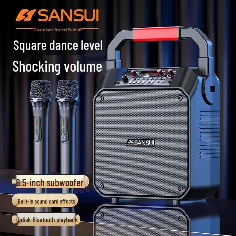 SANSUI SK10 Wireless Portable KTV Speaker (CN version)