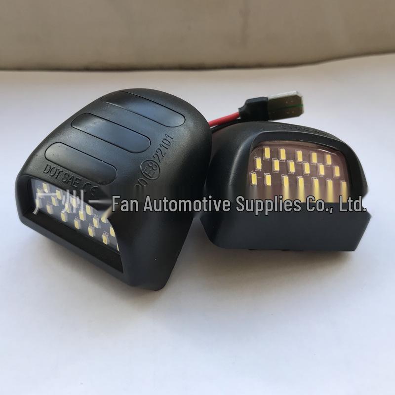 Chevrolet GMC Silverado Dual-Color LED License Plate Light