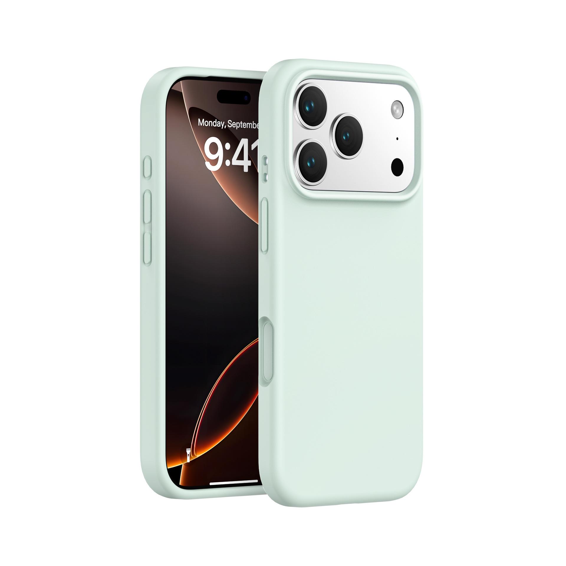 

Apple iPhone 17 Silicone Case with Large Window and Photographic Button 17 Air