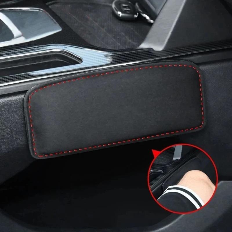 Car Knee Cushion Soft Leather Car Door Armrest Pad for Knee Leg and Elbow Support Universal Car Center Console Cushion