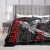 Anime Berserk Soft Blankets  Child Plush Throw Blanket Funny Couch Bed Flannel Bedspread Sofa Bed Cover