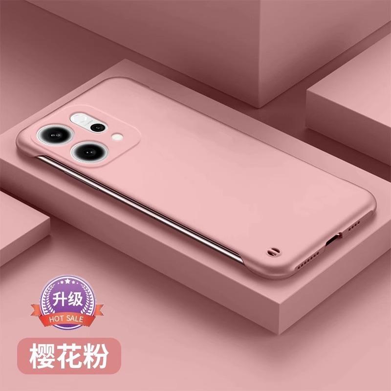 Applicable To Opporeno14pro Mobile Phone Case, Liquid Borderless Reno14 Anti-drop Protective Case, Advanced Sense Hard Por.