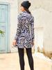2023 Women's Printed Modest Swimsuit Burkini