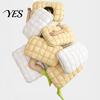 Cozy Lounge Pillow Pineapple Bun Pillow, Fluffy Quilted Bed Cooling Marshmallow-Soft Everyday Use for Adults Bedroom Dorm Sleeping Couch Lounging Warm