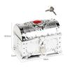Pirate Treasure Chest with Lock Antique Color Decoration Decorative Vintage