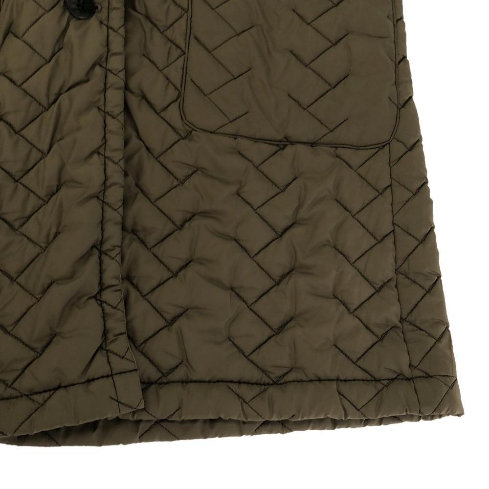 mizuiro ind Hooded Quilted coat M Khaki green Women Used