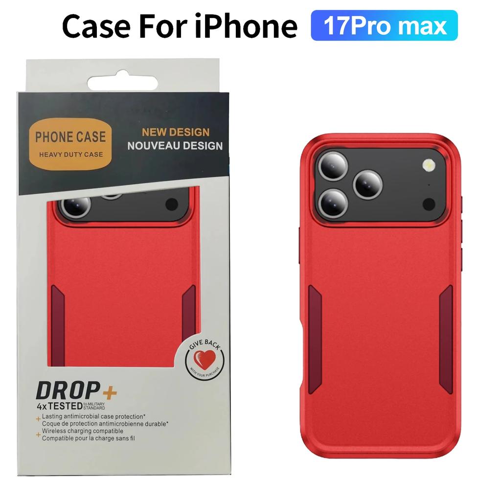 High Quality Magnetic OTT-BOX With Packet Case For IPhone 17 ProMax Air 16 15 14 Plus 13 12 Hybrid Dual Layer Armor Back Cover