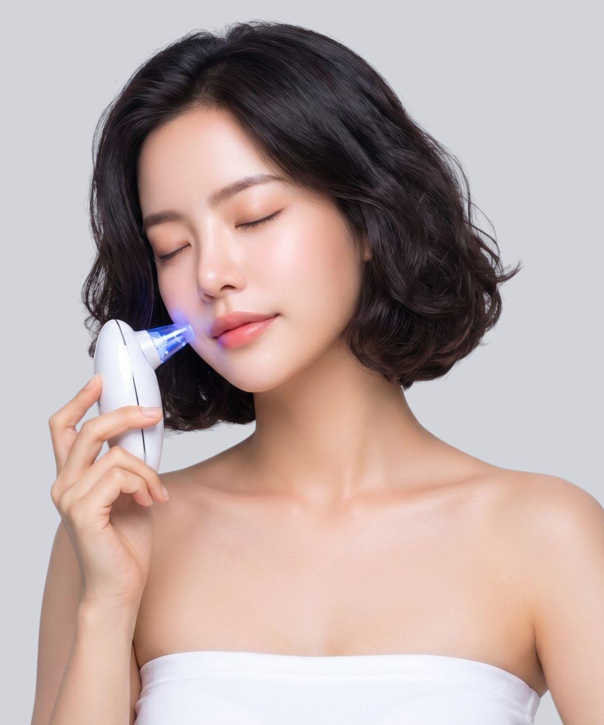 Sebum extractor suction device blackhead remover
