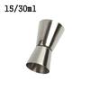 15-60ml Dual Shot Cocktail Bar Stainless Steel Mixing Set Family Bar Party Accessories Club Double-head Alcohol Measuring Cup