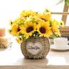 Sunflower Artificial Flower Arrangement for Home Decor by Dipeng