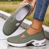 Women Shoes Spring Versatile Casual Shoes Slip On Mom Shoes Breathable Soft Bottom Non Tired Feet Walking Shoes Comfortable Lightweight Sneakers