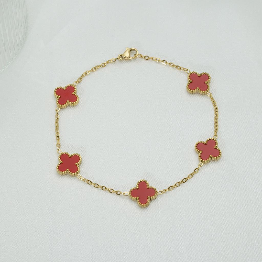 Classic Four-leaf Clover Bracelet Women's Jewelry New High-end Fashion Bracelet