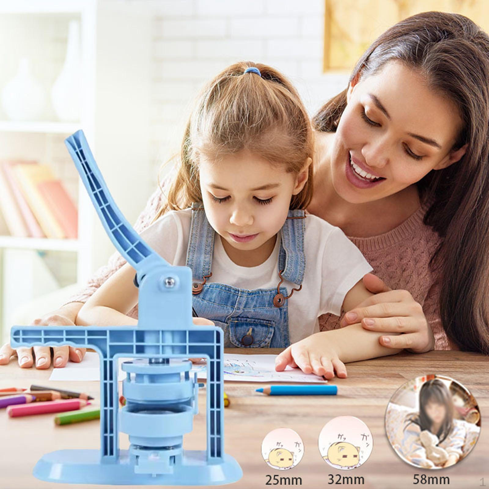 

Машина для изготовления пуговиц, Изготовление бейджей, Изготовление расходных материалов, Пресс для пробивания ключей, 32mm Die Mould