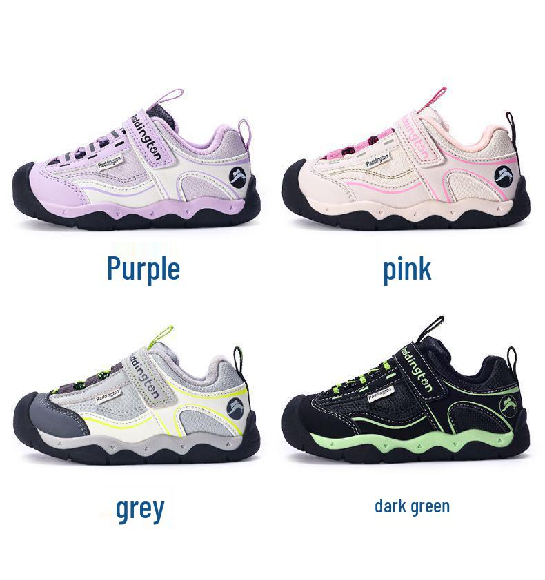 Paddington Bear Toddler Sports Shoes: 2025 Winter Warm Velvet Sneakers for Boys & Girls