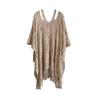 Sun Protection Knit Hollow Out Top Plus Size Crochet Top Women Simple Bohemian Shawl  Lady