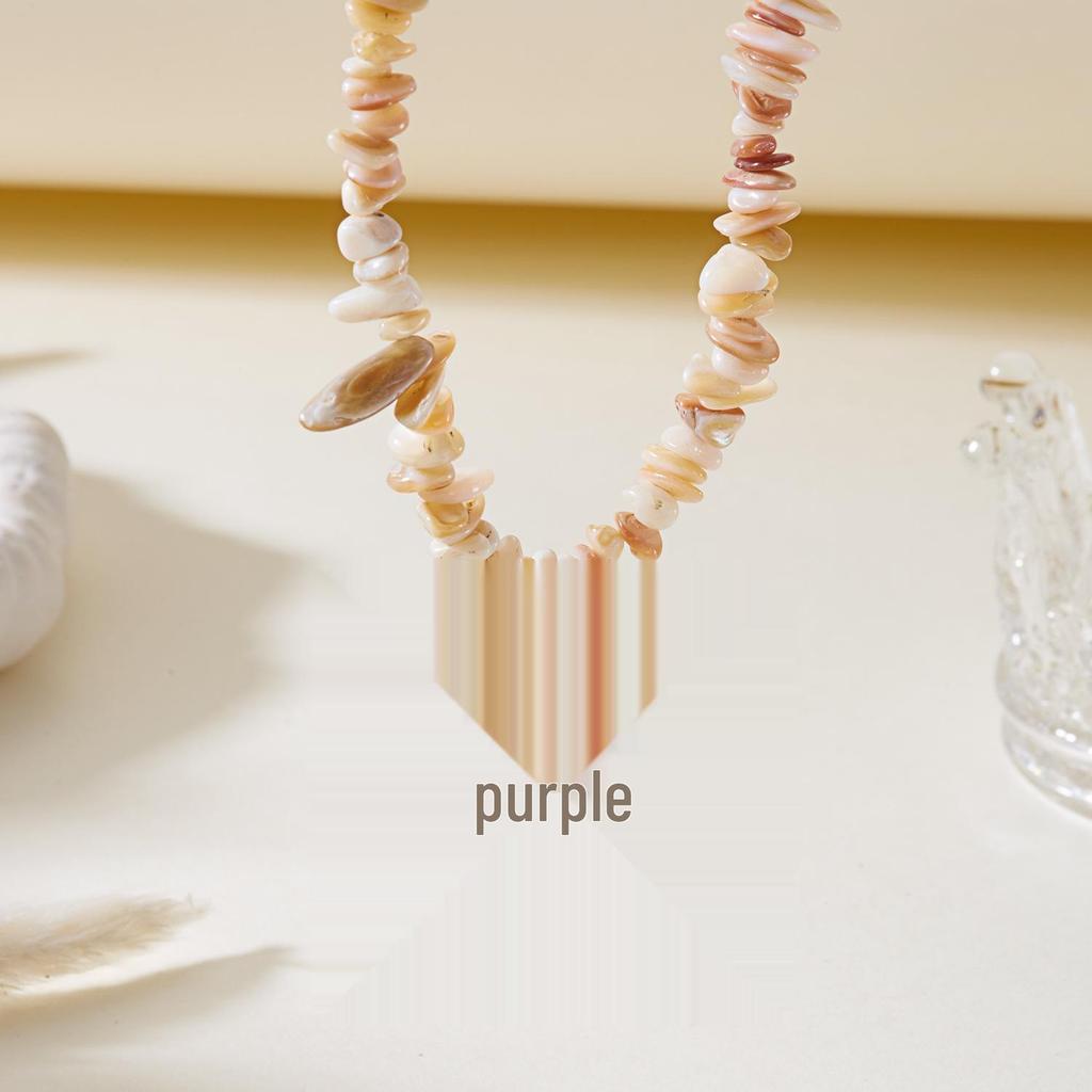 Bohemian Colorful Stone Beaded Necklace with Retro Sun Pendant Choker