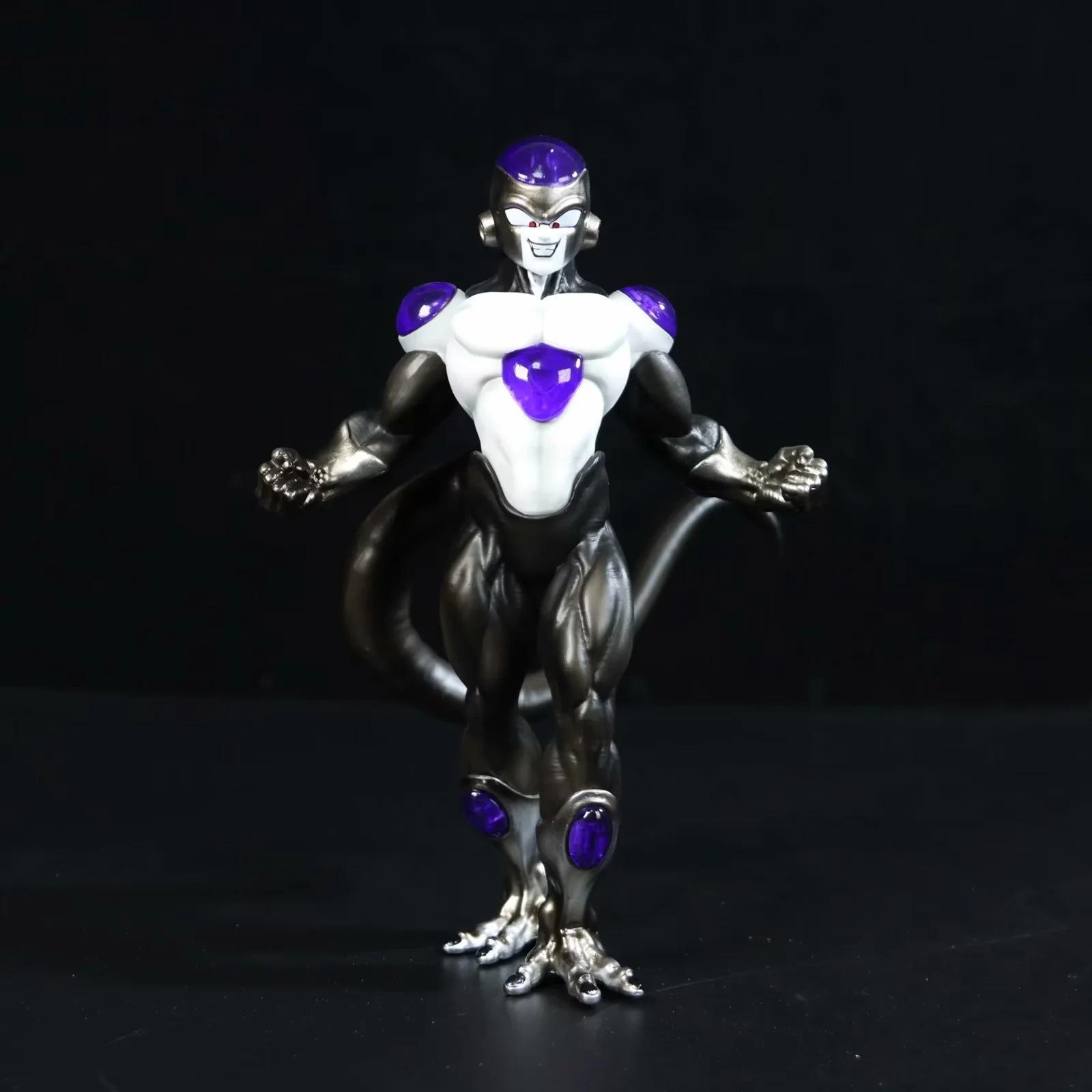 

Crafted Beautifully Dragon Ball Super Saiyan Black Gold Frieza Pvc Collectible Figure Anime