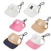 Breathable Embroidered Dog Cap Ear Holes Dog Bonnet Cap Fashion Dog Sun Hat  Outdoor