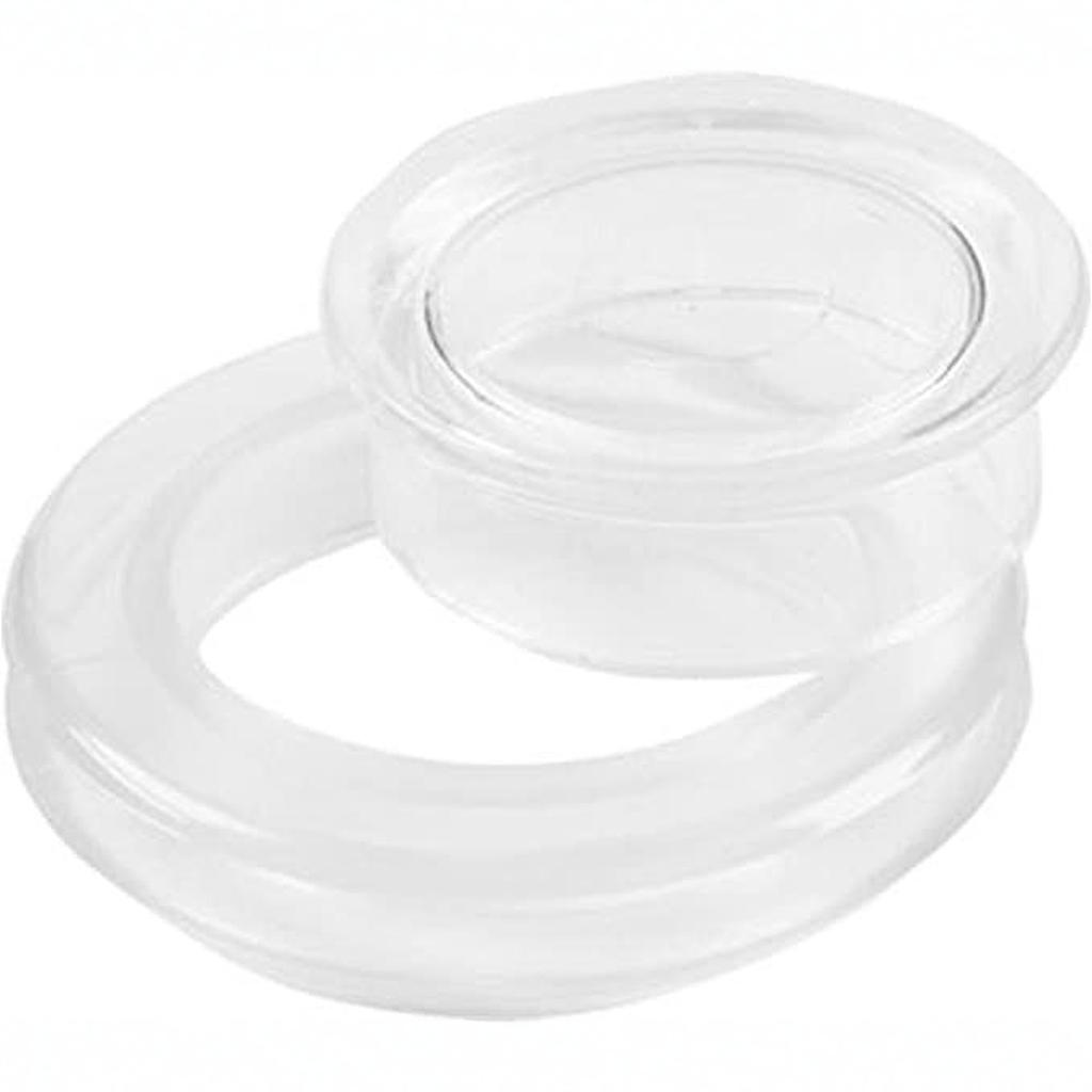 A95I,2Set Umbrella Hole Rings Umbrella Hole Ring With Cap Sleeve Umbrella Plug Cap Sleeve Outdoor Table Hole Cover Dust Plug