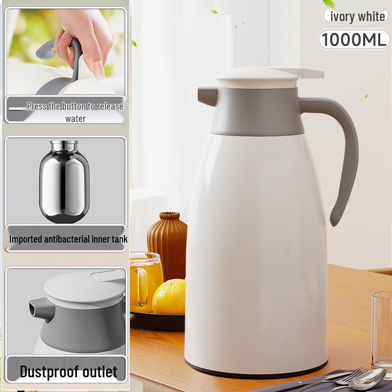 

Термочайник из термоизолированного стекла - Большой объем, термос для общежития