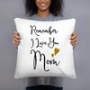 Remember I Love You Mom Gift from Daughters&Sons Pillow Covers Pillowcases Sofa Bed Accessories Mother's Day Cushion Covers Gift