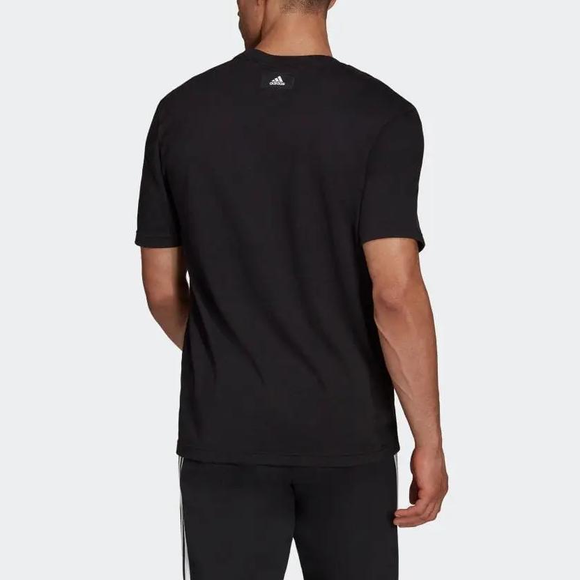 New Adidas T Shirts Men Black H39747