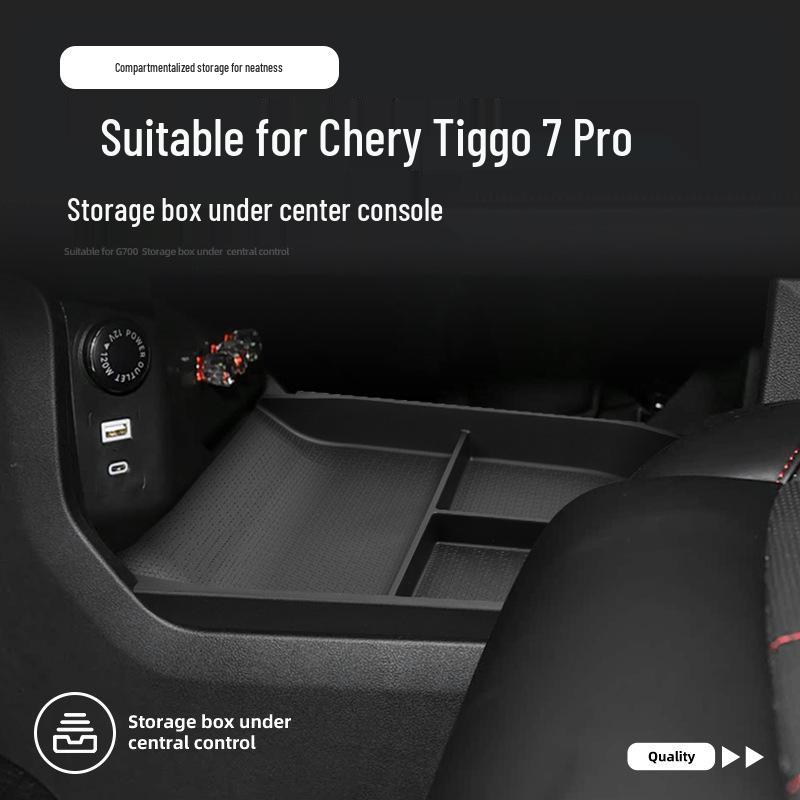 Jetour Zongheng G700 Center Console Lower Box Organizer for 25 Models - Car Interior Accessory
