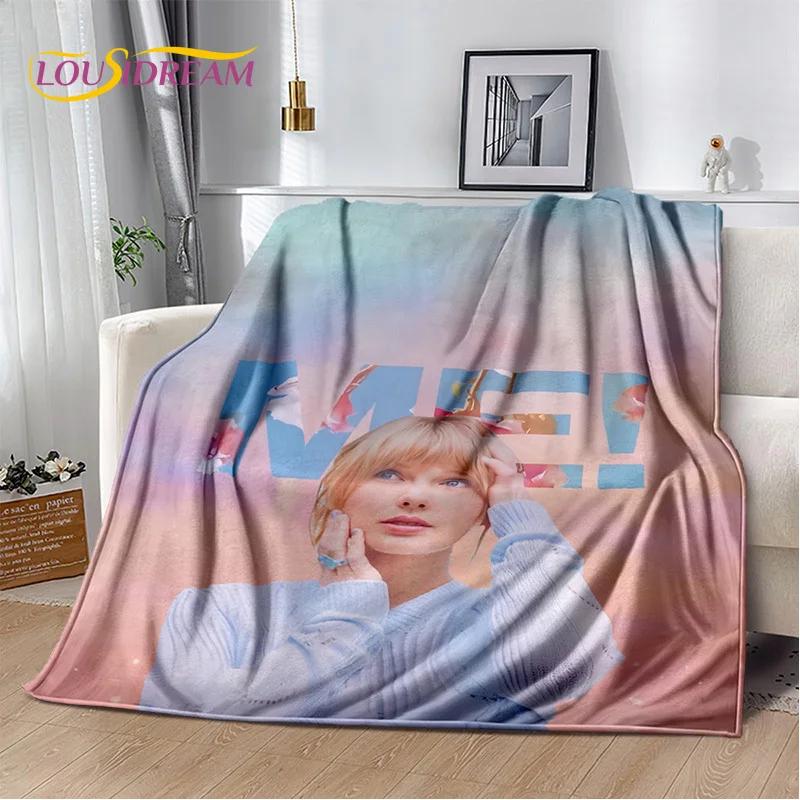 3D Taylor-r Singer T-Swizzle Decke, Weiche Überwurfdecke für Zuhause Schlafzimmer Bett Sofa Picknick Reise Büro Abdeckung Kindergeschenk Geschenk