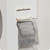 No-Drill Folding Trash Bag Holder Plastic Plastic Bag Holder Garbage Bag Holder  for Kitchen