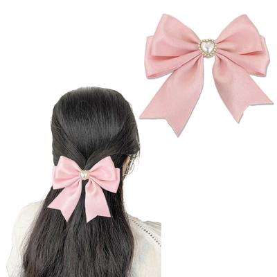 Herzförmiger Perlenbandclip, pink [Produkt]