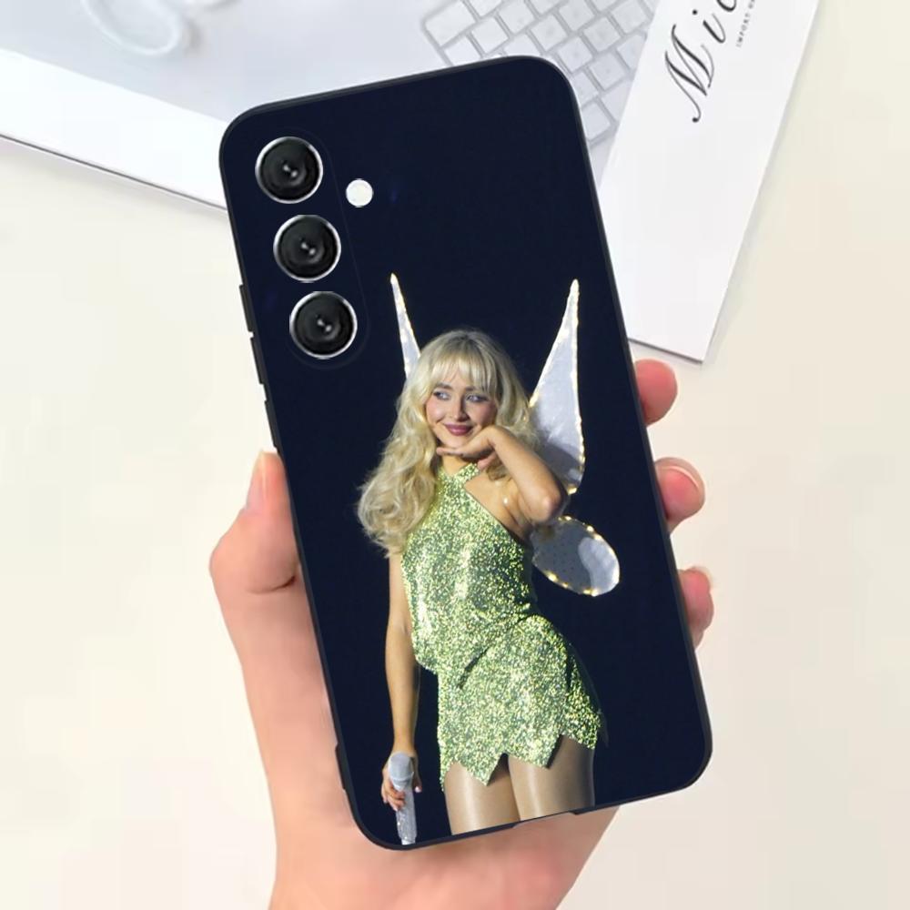 

Singer S-Sabrina Carpenter Phone Case For Samsung Galaxy A13,A21s,A22,A31,A32,A52,A53,A71,A80,Soft Black Shell Samsung a50 30s 50s