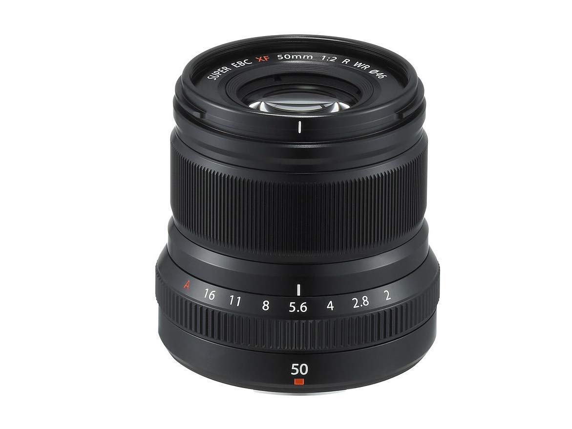 

FUJIFILM X Interchangeable Lens Fujinon Single Focus Medium Telephoto Compact 50mm F2 Low Temperature Resistant Aperture Ring Black F XF50MMF2 R WR B чорний