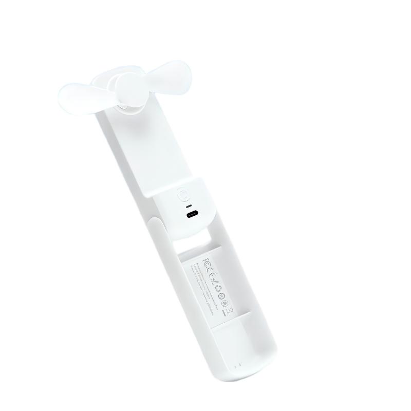 Hot Selling Multifunctional USB Mini Fan with Power Bank Flashlight Handheld Rechargeable Portable 3 in 1 Fan