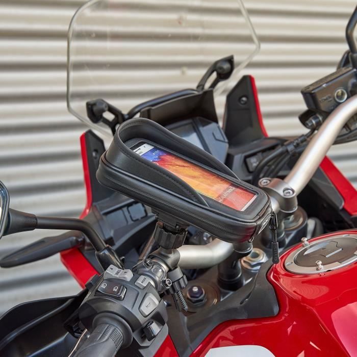 Support smartphone - shad - sg71 - noir - universel - guidon 180x90mm