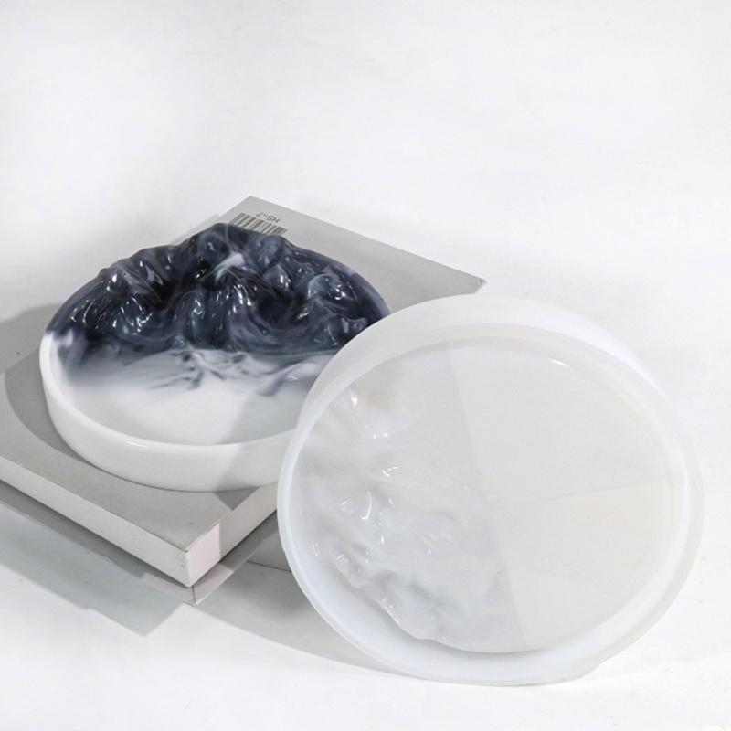 Dish Resin Mold,Silicone Jewelry Tray Mold,Storage Container Epoxy Casting Molds for Ring-Holder,Soap Dish,Candle Holder