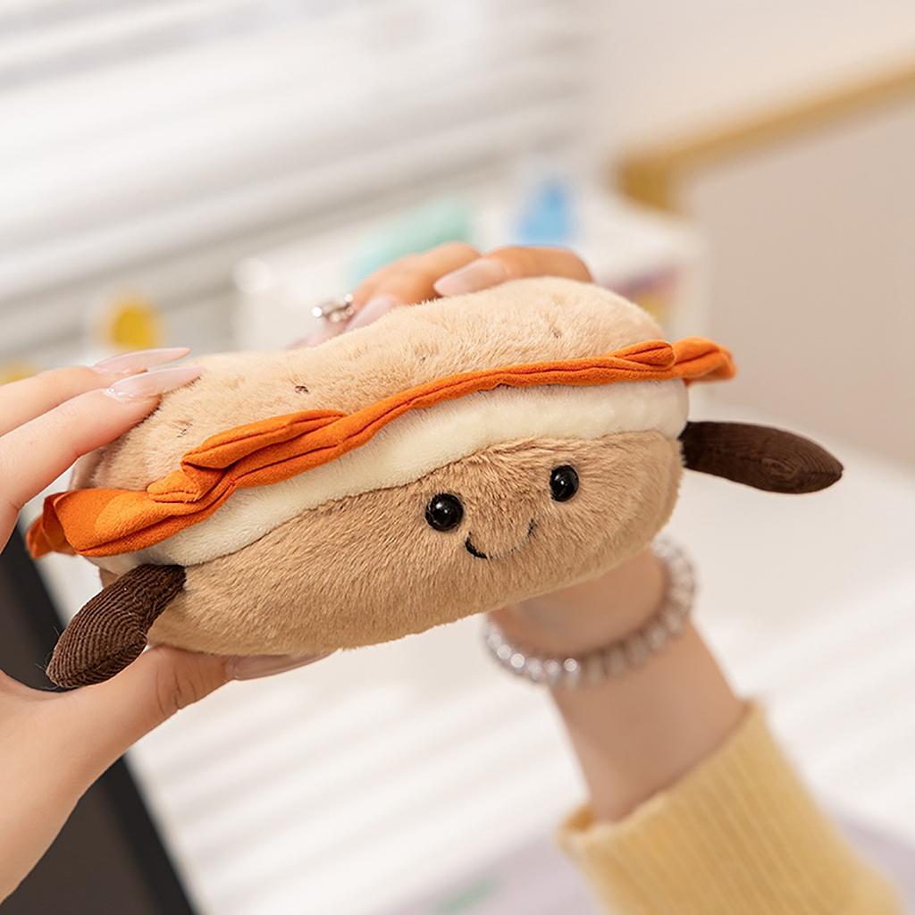 Plüschpuppe für Kinder, entzückendes Geschenk für Kinder, weiches Stofftier