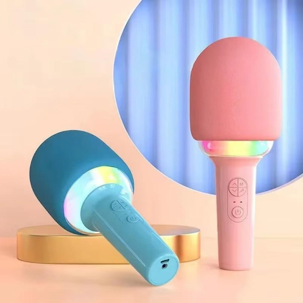 New Singing Karaoke Wireless Microphone Bluetooth Audio Integrated Music Player Wireless Noise Reduction Microphone Speaker