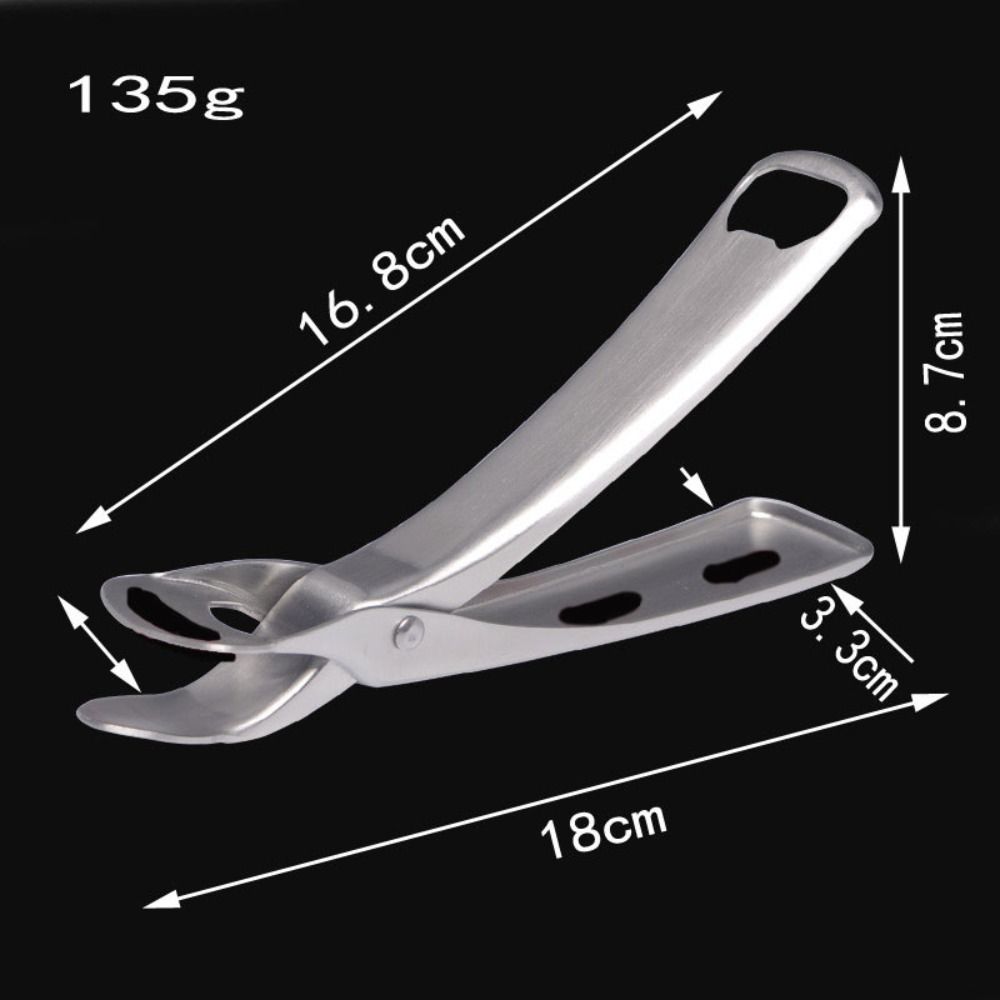 7 Inch Silicone Non-slip Tray Clamp Black Heavy Duty Kitchen Dish Clamp Kitchen