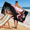 Dirty Dancing Print Beach Towel, Large Soft Quick Dry Towel for Beach Camping Swimming