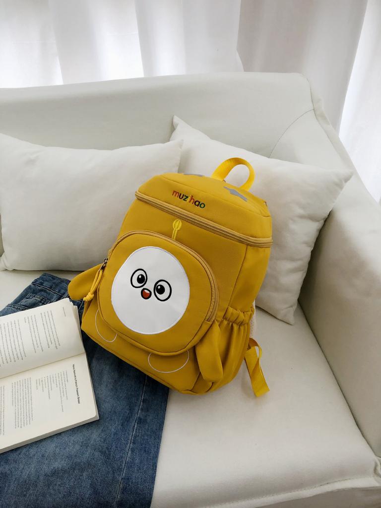 Schoolbag cute egg boy backpack female 1011 new cartoon college student schoolbag travel small backpack leisure commuter bag