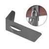 Lock Box Door Mount Bracket Security Lock Box Over The Door Hook Heavy Duty Iron Universal Lock Box Door Mounting Holder