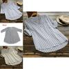 Elegant Women Retro V Neck Long Sleeve Casual Loose Baggy Tunic Tops Blouse Plus Size
