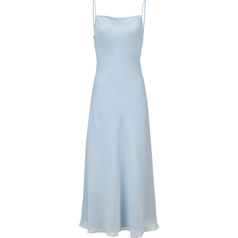 

VEROMODA Elegant A-line Cowl Neck Maxi Dress with Adjustable Straps M