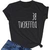 LOOKFACE Damen Süßes T-Shirt Junior Oberteile Teenager Mädchen Grafik T-Shirts